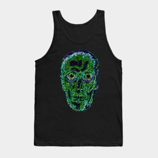 Neon skull Tank Top